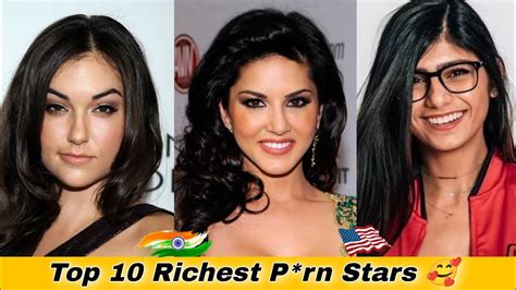 Top 20 Richest P*rn Stars